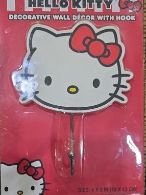 Hello Kitty Red & White Decorative Hook